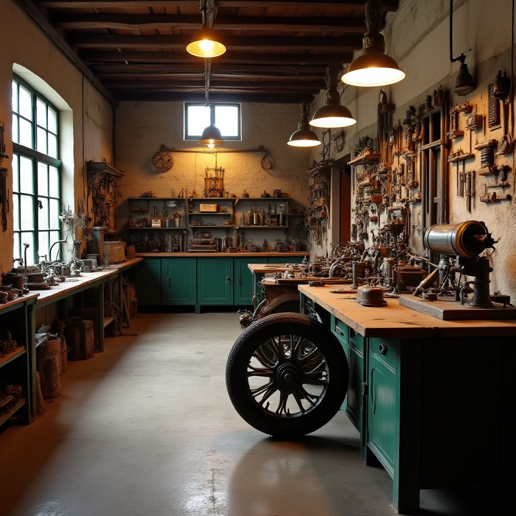 Historia del taller automotriz